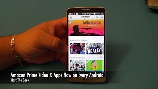 Amazon Prime Instant Video & Apps Finally on Every Android