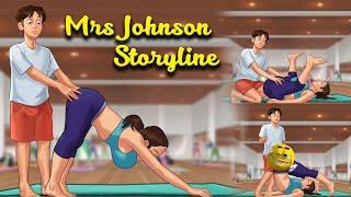 Anne Yoga Lesson (Mrs Johnson Yoga Class) | Mrs Johnson Storyline | Summertime Saga | DEMON ALPHA