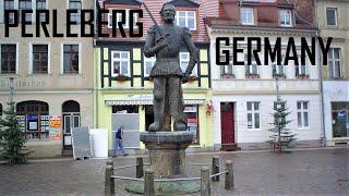 Perleberg old town & abandoned Soviet Army barracks in Brandenburg, Germany