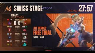 MLBB M6 Watchparty with Champ | Swiss Stage Day 2