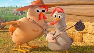 Funny Chicken Song Crazy Remix And Funny Chicken Dance - Axel F (Official Video)
