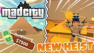 NEW PYRAMID HEIST UPDATE - MAD CITY - ROBLOX