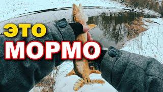  ЩУКА на МОРМЫШКУ? Да легко! Спиннинг RELAXRODS + Крючки KUMHO держат удар!ЩУКА и ОКУНЬ #мормышинг