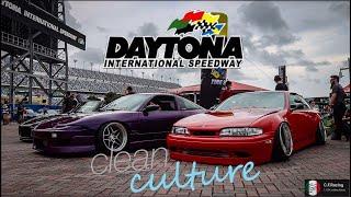 CLEAN CULTURE FL 2020 DAYTONA SPEEDWAY FESTIVAL | CAR SHOW | C.F.RACING | 4K