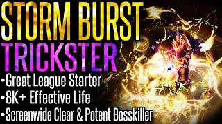 【Path of Exile - Outdated】Storm Burst Trickster –Build Guide– Easy to Gear | Versatile Spellcaster!