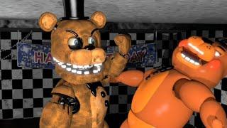 [FNAF] WITHERED ANIMATRONICS VS THE TOYS ANIMATRONICS (COMPILATION)