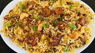 ചെമ്മീൻ ബിരിയാണി/Chemmeen Biriyani Kerala Style/Prawns Biriyani/Christmas Special/DELICIOUS RECIPES