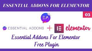 Essential Addons For Elementor