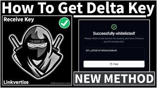 How To Get Delta Key (New Method) | Delta Executor Mobile Key (Latest 2024)