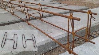 precast concrete H shape column reinforcement details