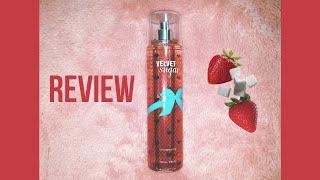 Bath and Body Works VELVET SUGAR Review (Fine Fragrance Mist)