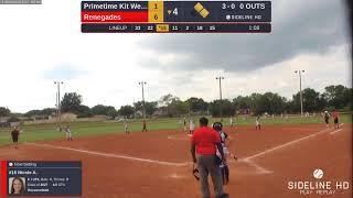 Primetime Kit Weis 08 vs Kansas Renegades 13U Walker (2023.06.11)
