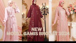 NEW !! MODEL GAMIS BROKAT 2024 TERBARU