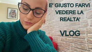 E' GIUSTO FARVI VEDERE LA REALTA' | VLOG - Eleonora Home