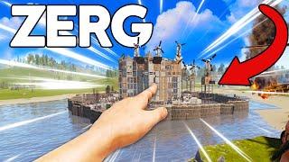 They raided our hotel so we zerged them - Rust Zerg