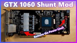 Shunt Modding a GTX 1060 to Overclock it over 2100MHz