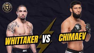 Robert Whittaker vs Khamzat Chimaev UFC 308