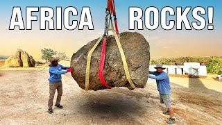 Setting Thousands of Tons of Rock In South Africa!