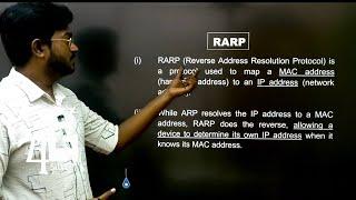 RARP in Tamil | Reverse Address Resolution Protocol in Tamil | Computer Networks in Tamil | Unit 3