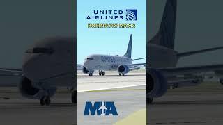 United Boeing 737 Max 8 Takeoff From Miami Airport in Infinite Flight