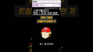 스테이블코인이 핫한 이유? 다 알려줌