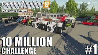 10 Million CHALLENGE | Nordfriesische Marsch | FS19 Timelapse #1 | Farming Simulator 19 Timelapse