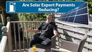 Are Solar Export Tariffs Going Down With The Price Of Electricity?