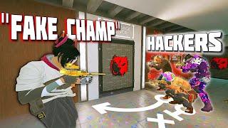 I ACED HACKERS FOR CHAMP in SIEGE (Twin Shells)