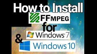 FFmpeg Install Procedure (Working 05.Nov.2020)