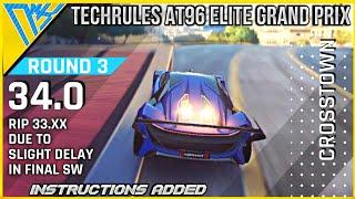 Asphalt 9 | AT96 Elite Grand Prix | ROUND 3 | 34s | Instructions