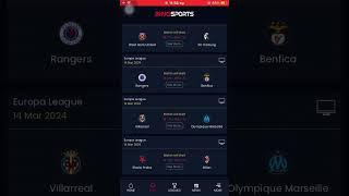 BiNGSPORTS app for live streaming Football matches on Iphone