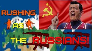 HOW TO RUSH as the RUSSIANS! The Conquerors 3 Strategy Guide / Tutorial on World Map