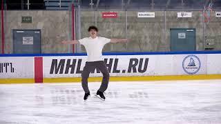 В. Дикиджи как приглашённый гость на Чемпионате Карелии.  Art-Caramel IseSkating, t.me/figurexing