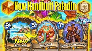 I Made The Best Handbuff Paladin Deck With This New Legendary At Perils in Paradise | Hearthstone