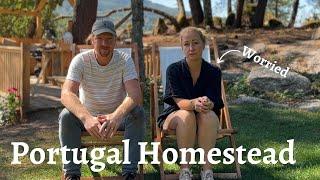 Couple creating epic custom built outdoor living space | Portugal Homestead Rescue