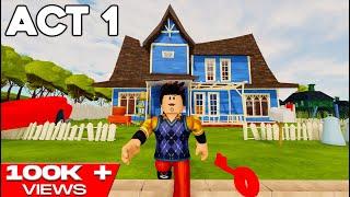 ROBLOX HELLO NEIGHBOR ACT 1