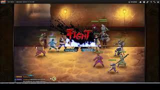 Naruto Online Ninja Exam 257 Crimson Fist 140k with normal Ninjas