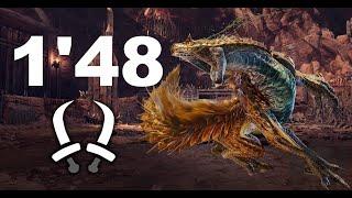 MHW Iceborne - Viper Tobi-Kadachi 1'48 Dual Blades solo