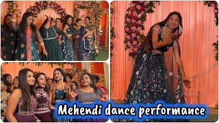 My wedding Mehndi dance performance #mehandidance #bengalivlog #rakhidebnath