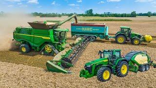 HARVEST XL  John Deere X9 1100 + S790i | Krone BigPack 1290 | MAN | Krampe | Agrocom 2000 Kft.