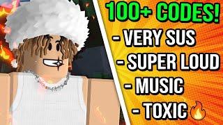 100+ LOUD SUS AND TOXIC KILL SOUND IDS | Roblox Strongest Battlegrounds Custom Kill Code ids