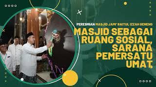 Masjid Sebagai Ruang Sosial, Sarana Pemersatu Umat