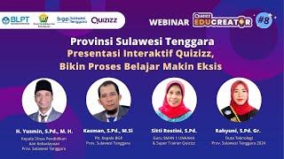 Quizizz Webinar Edu Creator Provinsi Sulawesi Tenggara