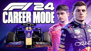 F1 24 Career Mode! FIRST Gameplay as Max Verstappen in Red Bull Racing!