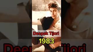 Deepak Tijori (1961-2025) Age transformation #deepaktijoriteam #villian #short