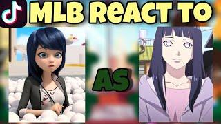 MLB react to Marinette as Hinata! | Gacha Club