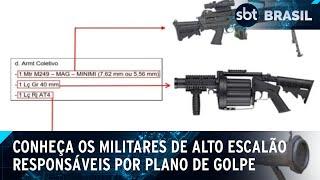 Veja quem são os militares envolvidos em plano para executar autoridades | SBT Brasil (19/11/24)