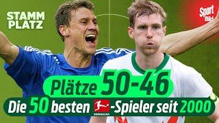 DEISLER! VAN DER VAART! Die 50 besten Bundesliga-Spieler seit 2000 | Plätze 50 - 46