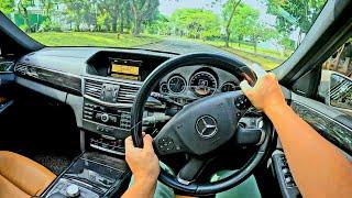 Driving POV MERCEDES BENZ E300 AVA (W212) 3.0 A/T 2012 | ACCELERATION & HANDLING | Test Drive ASMR