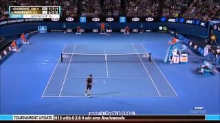 Wawrinka Vs Djokovic Aus Open 2013 1920 x 1080 mp4 Highlights